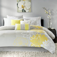 HKM-856531 Solid Color Four-Piece Jacquard Bedding Set in Pure Cotton