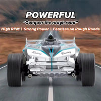 HKM-856787 High-Speed 2.4G Off-Road Remote Control Car with LED Lights for Children Ages 5 and Up