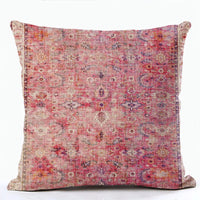 HKM-856915 Bohemian Ethnic Style Fashion Pillowcase - Peach Skin, Short Plush, Linen, 45x45cm