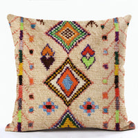 HKM-856915 Bohemian Ethnic Style Fashion Pillowcase - Peach Skin, Short Plush, Linen, 45x45cm