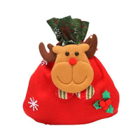 HKM-856979 Christmas Themed Children’s Gift Bags - Plush Candy Packaging in Various Styles
