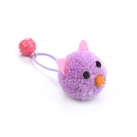 HKM-856979 Plush mouse head shaped bell toy