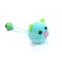 HKM-856979 Plush mouse head shaped bell toy