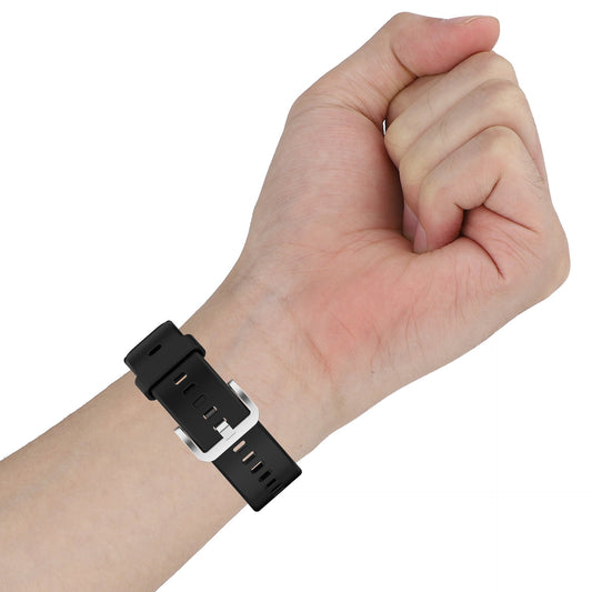 HKM-857043 Silicone Replacement Wrist Strap for Huawei Watch Fit with Tool Knife and Clips