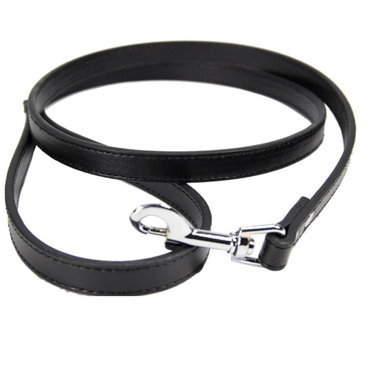 HKM-857363 Durable PU Leather Pet Leash for Cats and Dogs - Available in Multiple Colors