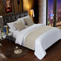HKM-857363 Elegant Hotel Bed Runner with Pillow Cover - Chinese Classical Patterns in Multiple Colors and Designs