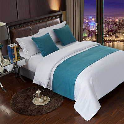 HKM-857363 Elegant Hotel Bed Runner with Pillow Cover - Chinese Classical Patterns in Multiple Colors and Designs