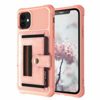 HKM-857619 TPU Mobile Phone Protective Case with Card Slot - Compatible with iPhone and Samsung Models