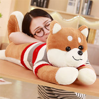 HKM-857811 Cute Dog Chai Plush Doll Pillow - 70cm Soft Toy for Youth Ages 15-35