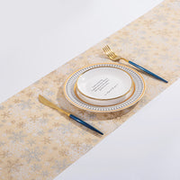 HKM-858131 Charming Christmas Printed Tablecloth for Holiday Decor, 2.75m Long, Multiple Patterns Available