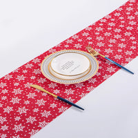 HKM-858131 Charming Christmas Printed Tablecloth for Holiday Decor, 2.75m Long, Multiple Patterns Available