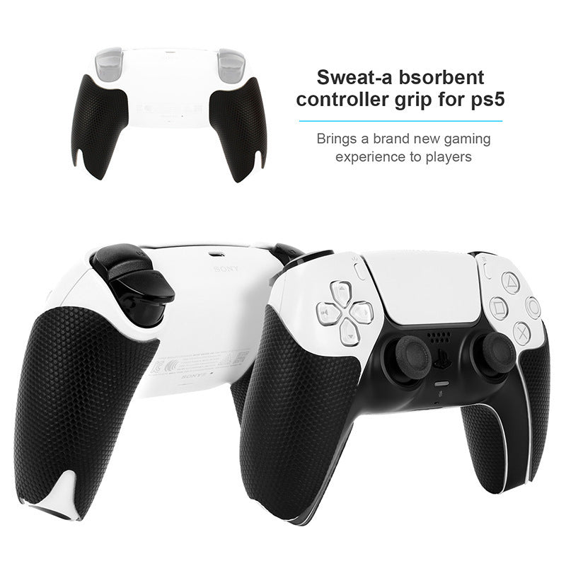 HKM-858387 PS5 Silicone Rubber Controller Grip Cover - Anti-Slip, Sweat Resistant & Custom Fit