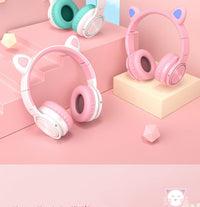 HKM-858579 Wireless Bluetooth Headset with Microphone, Moving Coil, 20-20000 Hz Frequency Response, Comfort Fit Ear Muffs