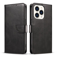 HKM-858771 Cow Print Leather Flip Phone Case for iPhone Models - Multiple Colors Available