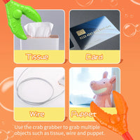 HKM-858771 Robotic Crab Grabber Tool for Kids - Mechanical Arm Beach Toy, Ages 5-13, 54cm
