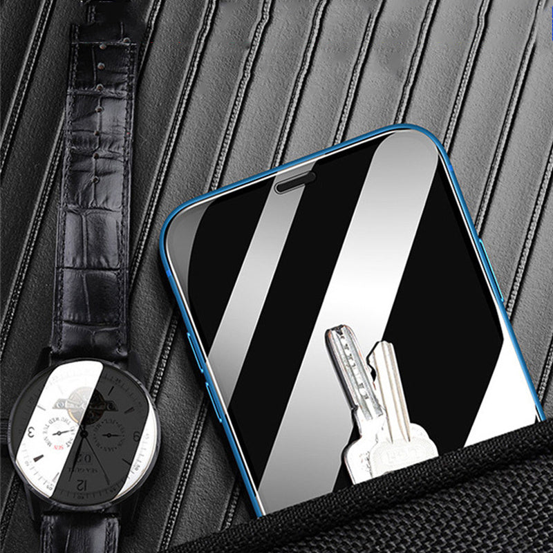 HKM-858899 Tempered Glass Screen Protector for iPhone - Anti-Fingerprint, HD Clarity, Scratch-Resistant