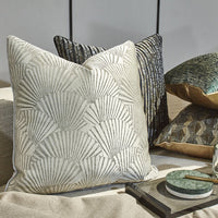 HKM-858963 Modern Luxurious Floral Pillows for Bedroom – Square Cushion Covers in Various Sizes