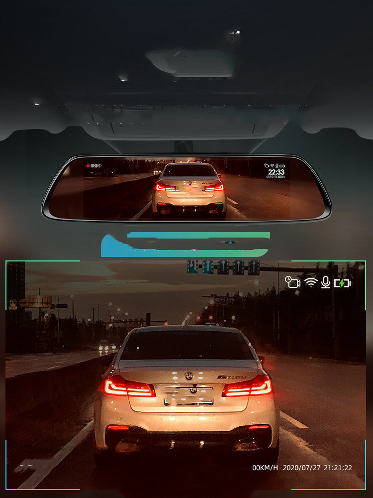 HKM-859027 360-degree High-definition Driving Recorder with Night Vision, Wireless Design, Easy Installation