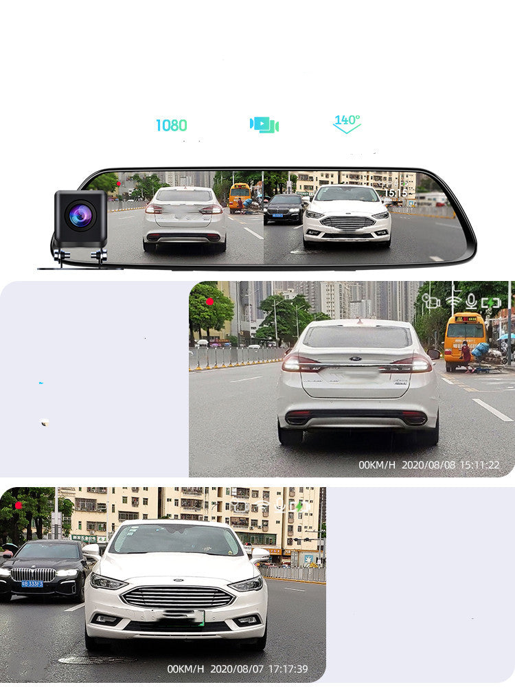 HKM-859027 360-degree High-definition Driving Recorder with Night Vision, Wireless Design, Easy Installation