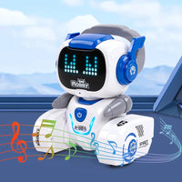 HKM-859091 Smart Programming Robot Toy for Kids, Remote Control Dancing & Walking Educational Mini Robot, Touch Sensor, 8+ Years, Battery Operated