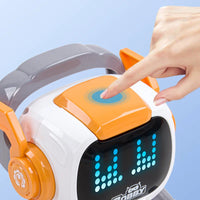 HKM-859091 Smart Programming Robot Toy for Kids, Remote Control Dancing & Walking Educational Mini Robot, Touch Sensor, 8+ Years, Battery Operated