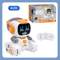 HKM-859091 Smart Programming Robot Toy for Kids, Remote Control Dancing & Walking Educational Mini Robot, Touch Sensor, 8+ Years, Battery Operated
