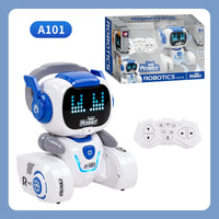 HKM-859091 Smart Programming Robot Toy for Kids, Remote Control Dancing & Walking Educational Mini Robot, Touch Sensor, 8+ Years, Battery Operated