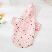 HKM-859155 Fashionable Dog Raincoat in Cute Bear, Ice Cream, and Floral Designs - Sizes S to XL