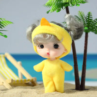 HKM-859347 Cute Reborn Doll Toy – Realistic Mini Baby Doll for Kids, Ideal Birthday Gift