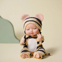 HKM-859347 Cute Reborn Doll Toy – Realistic Mini Baby Doll for Kids, Ideal Birthday Gift
