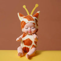 HKM-859347 Cute Reborn Doll Toy – Realistic Mini Baby Doll for Kids, Ideal Birthday Gift