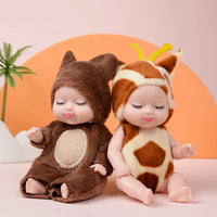 HKM-859347 Cute Reborn Doll Toy – Realistic Mini Baby Doll for Kids, Ideal Birthday Gift