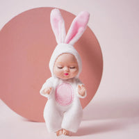HKM-859347 Cute Reborn Doll Toy – Realistic Mini Baby Doll for Kids, Ideal Birthday Gift