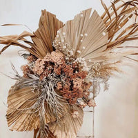 HKM-859347 Dried Palm Leaf for Window Reception and Wedding Arch Decoration