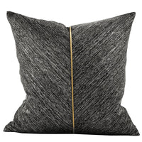 HKM-859347 New Chinese Style Simple Jacquard Pillow Cushion - Hu Si, 45x45cm Cotton Cover