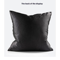 HKM-859347 New Chinese Style Simple Jacquard Pillow Cushion - Hu Si, 45x45cm Cotton Cover