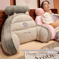 HKM-859475 Cute 3D Cartoon Waist Pillow for Bed and Sofa - Various Animal Designs