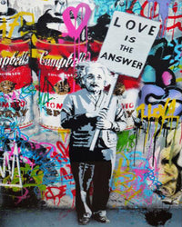 HKM-859667 Digital Landscape Painting - DIY Graffiti Art Mural Kit for Living Room and Bedroom