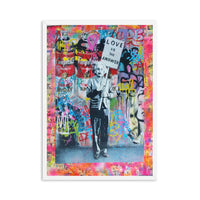 HKM-859667 Digital Landscape Painting - DIY Graffiti Art Mural Kit for Living Room and Bedroom