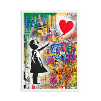 HKM-859667 Digital Landscape Painting - DIY Graffiti Art Mural Kit for Living Room and Bedroom