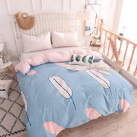 HKM-859987 Cotton Bed Quilt Cover - Soft and Comfortable Bedding Essential