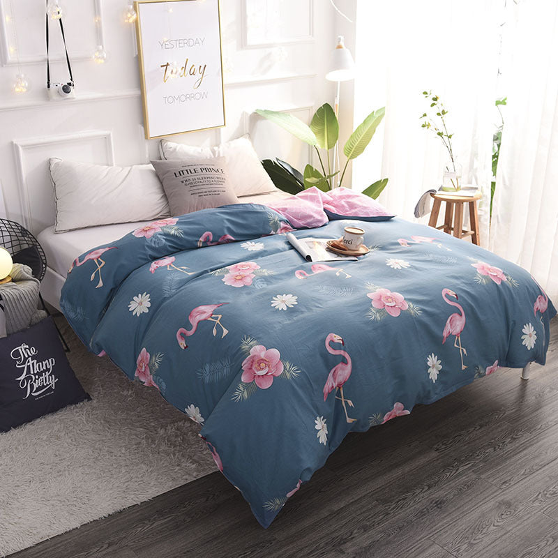 HKM-859987 Cotton Bed Quilt Cover - Soft and Comfortable Bedding Essential