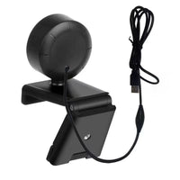 HKM-860179 1080P USB Webcam with Built-In Microphone and Adjustable LED Light for Online Classes and Live Streaming