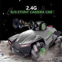 HKM-860243 Remote Control Stunt Car with 3-Axis Gimbal Camera for Kids, Indoor/Outdoor Use, 2.4G RC Vehicle