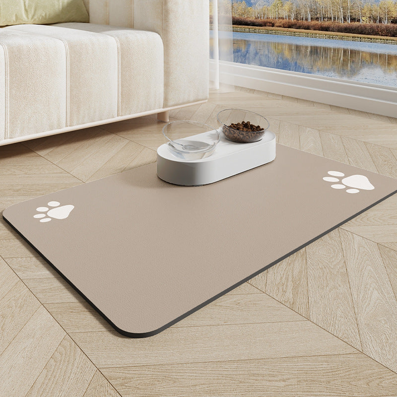 HKM-860371 Pet Feeding Mat Dogs And Cats Placemat Washable And Reusable Dog Training Absorbent Urine Pad Quick-drying