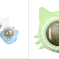 HKM-860435 Catnip Ball Wall Edible Rotating