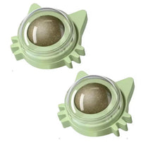 HKM-860435 Catnip Ball Wall Edible Rotating