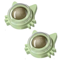 HKM-860435 Catnip Ball Wall Edible Rotating