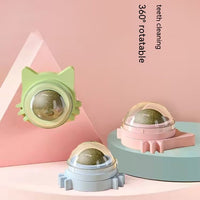 HKM-860435 Catnip Ball Wall Edible Rotating