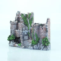 HKM-860499 European Style Resin Castle Decoration for Aquariums - 17 x 6 x 13 cm